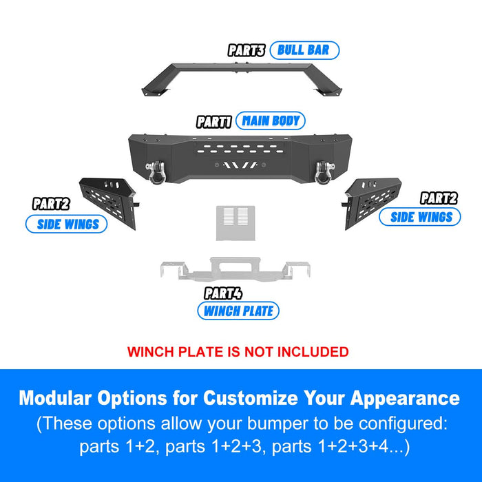 WOLFSTORM Front Bumper for 2011-2016 Ford F-250/F-350