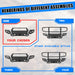 WOLFSTORM Front Bumper Combo for 2017-2022 Ford F-250 F-350 Super Duty - WOLFSTORM