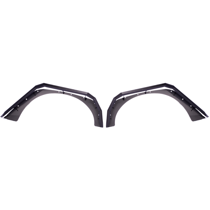Guardabarros bengalas para Jeep Wrangler JK 2008-2017 con luces de giro secuenciales LED 