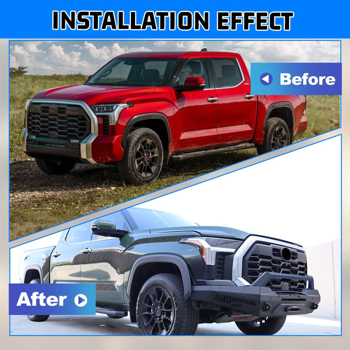 WOLFSTORM Front Bumper for Toyota Tundra 2022-2026