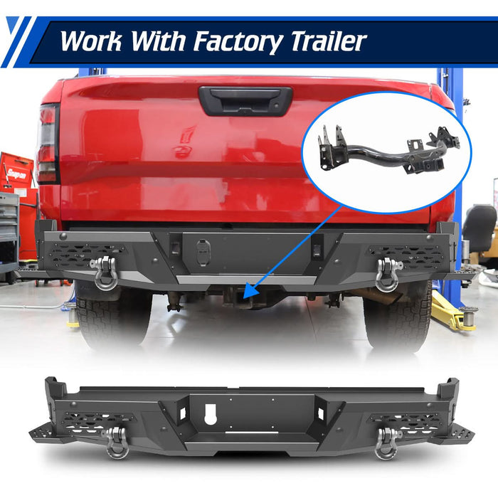 WOLFSTORM Rear Bumper for 2022-2025 Nissan Frontier