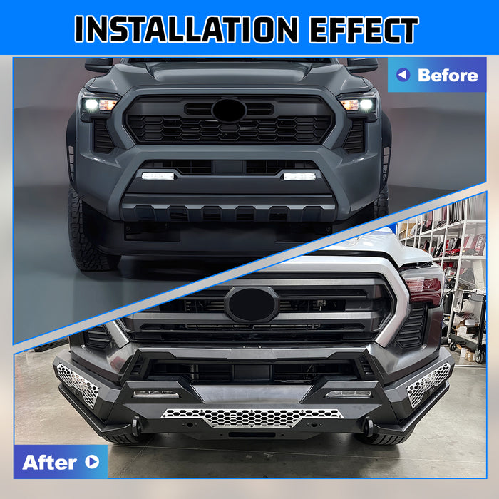WOLFSTORM Front Bumper for 2024 - 2026 Toyota Tacoma