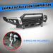 WOLFSTORM Front Bumper Combo for 2017-2022 Ford F-250 F-350 Super Duty - WOLFSTORM