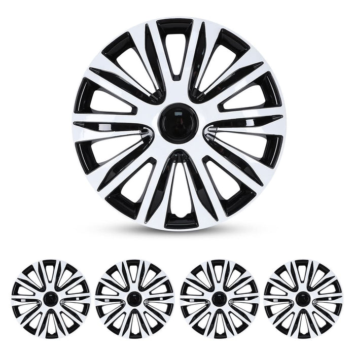 WOLFSTORM 16 inch Universal Hubcaps Wheel Cover for Chevy Dodge Ford Honda KIA Nissan Toyota