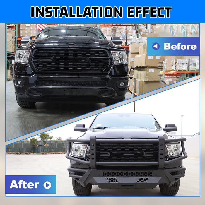 WOLFSTORM Modular Front Bumper for 2019-2024 Ram 1500 Model