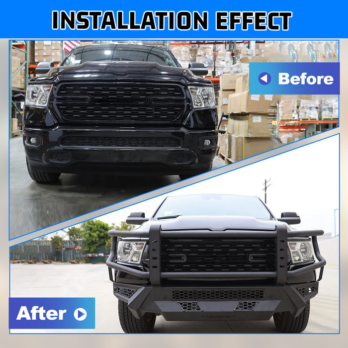 WOLFSTORM Modular Front Bumper for 2019-2024 Ram 1500 Model