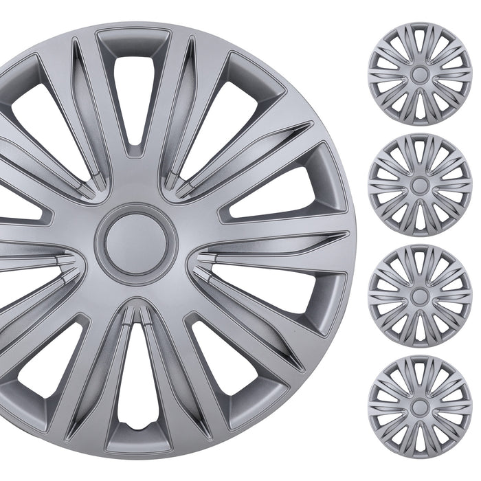 WOLFSTORM – enjoliveurs de roue universels, 15 pouces, pour Chevy Buick Volkswagen Ford Honda Toyota