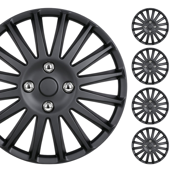 WOLFSTORM – enjoliveurs de roue universels de 16 pouces, pour Chevy/Dodge/Ford/Honda/Nissan/Toyota
