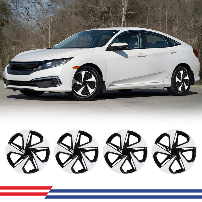 WOLFSTORM 16 Inch Hubcaps Wheel Cover for 2016-2025 Honda Civic SEDAN