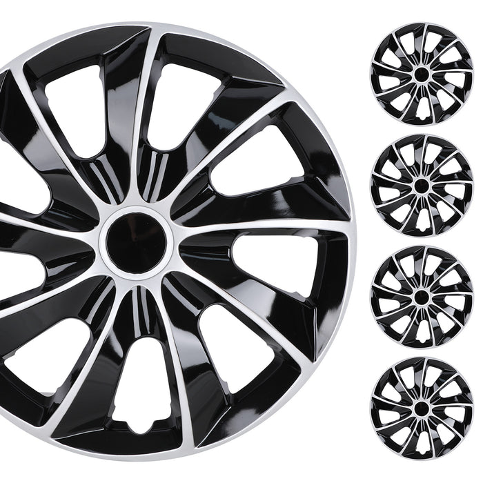 WOLFSTORM 4-Pack 14 pouces enjoliveurs de jante de roue