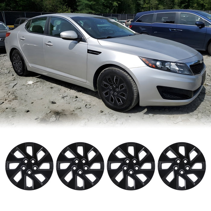 WOLFSTORM 4-Pack 16 Inch Wheel Rim Cover Hubcaps for 2011-2013 KIA OPTIMA