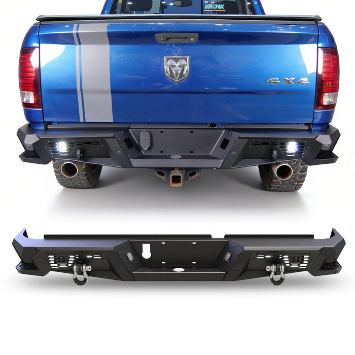 WOLFSTORM Rear Bumper for 2009-2018 Dodge Ram 1500