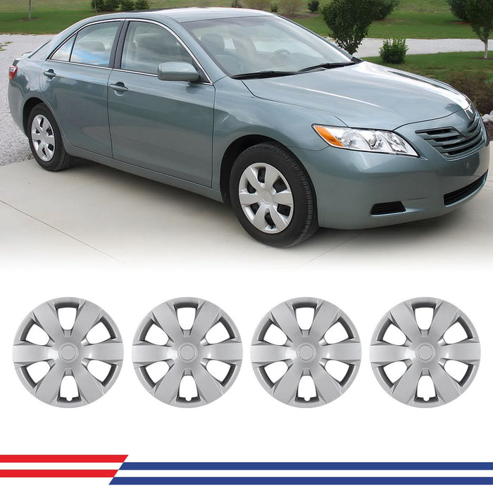 WOLFSTORM 4-Pack 16 Inch Wheel Rim Cover Hubcaps for 2007-2011 TOYOTA CAMRY
