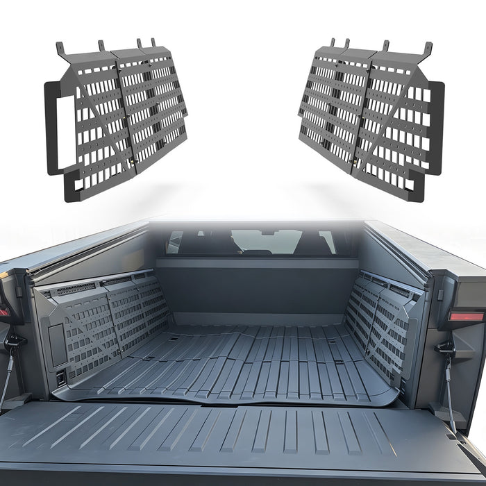 WOLFSTORM Truck Bed Molle Panels (2 PCS) – Fits 2024-2026 Tesla Cybertruck