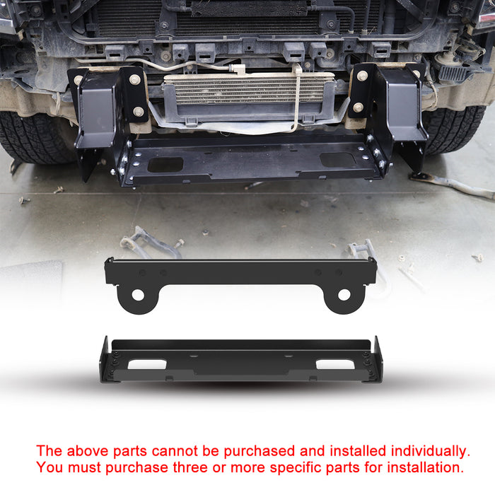 WOLFSTORM Front Bumper for 2015-2019 Chevy Silverado 2500/3500/2500 HD/3500 HD