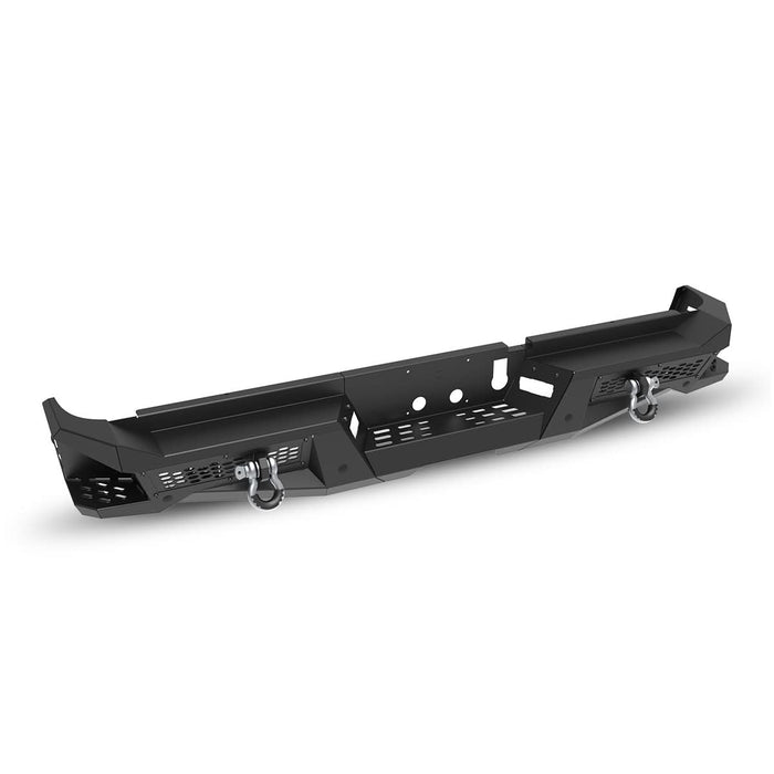 WOLFSTORM Rear Bumper for 2019-2024 Dodge Ram 2500, a set of 4 Inch LED Lights and a set of D-Rings Included