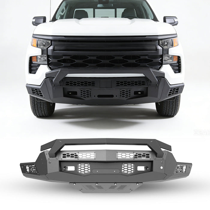 WOLFSTORM Front Bumper for 2022-2026 chevrolet silverado 1500