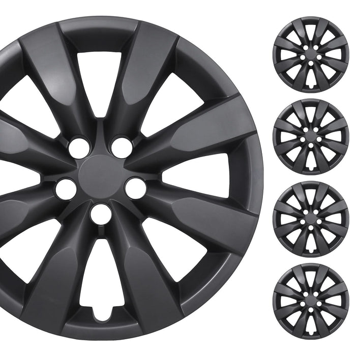 WOLFSTORM 4-Pack 16 Inch Wheel Rim Cover Hubcaps for 2014-2016 TOYOTA COROLLA