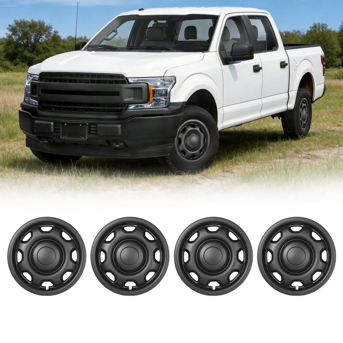 WOLFSTORM 4-Pack 17 Inch Wheel Rim Cover Hubcaps for 2010-2026 Ford F-150