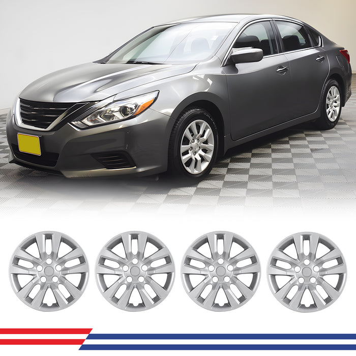 WOLFSTORM 4-Pack 16 Inch Wheel Rim Cover Hubcaps for 2013-2018 Nissan Altima Sedan