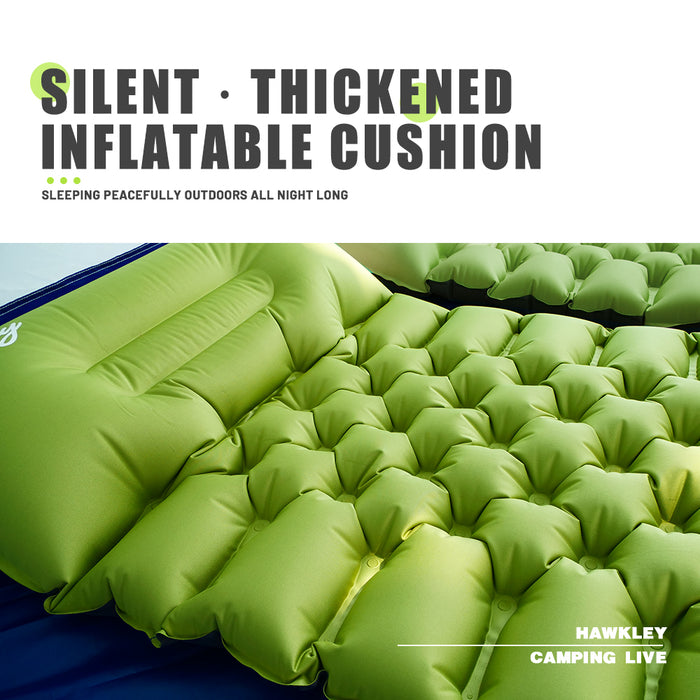 HAWKLEY Camping Sleeping Pad with Pillow