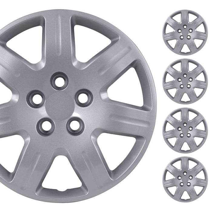 WOLFSTORM 4-Pack 16 Inch Wheel Rim Cover Hubcaps for 2006-2011 Honda Civic