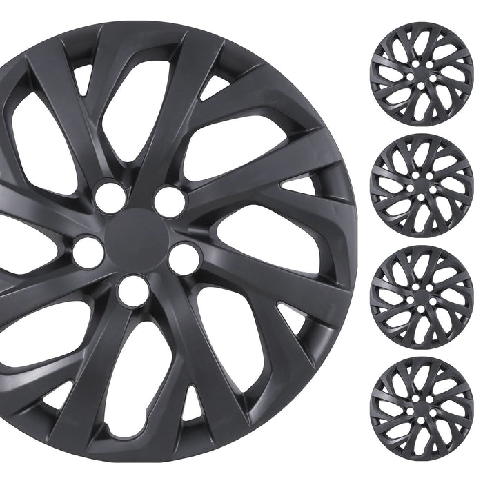 WOLFSTORM 16 Inch Hubcaps Wheel Cover Fit for 2017-2019 TOYOTA COROLLA