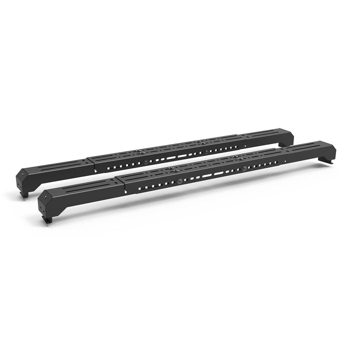 Front Bumper Assembly Fits for 2024 2025 Tesla Cybertruck, A Set of 2 D-Rings Included, Optional Side Wings, Skid Plate, Rear Bumper