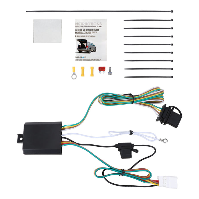 4-Pin Trailer Wiring Harness, Fits for Subaru From Wolfstorm