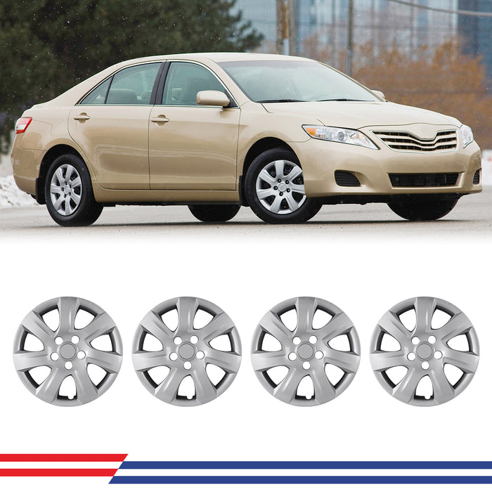 WOLFSTORM 4-Pack 16 Inch Wheel Rim Cover Hubcaps for 2007-2011 TOYOTA CAMRY