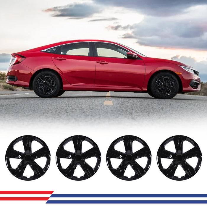 WOLFSTORM 4-Pack/1-Pack 16 Inch Wheel Rim Cover Hubcaps for 2016-2026 Honda Civic SEDAN