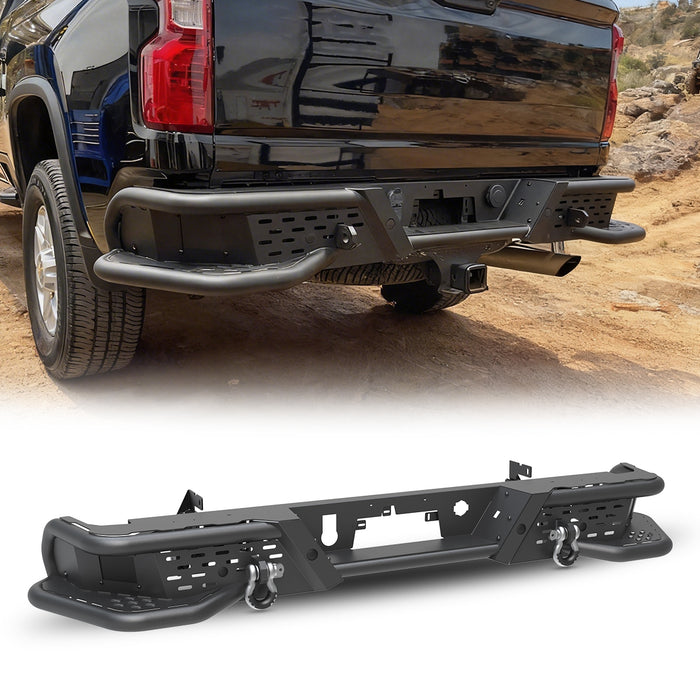 WOLFSTORM Rear Bumper for 2020-2026 Chevy Silverado 2500 HD/3500 HD