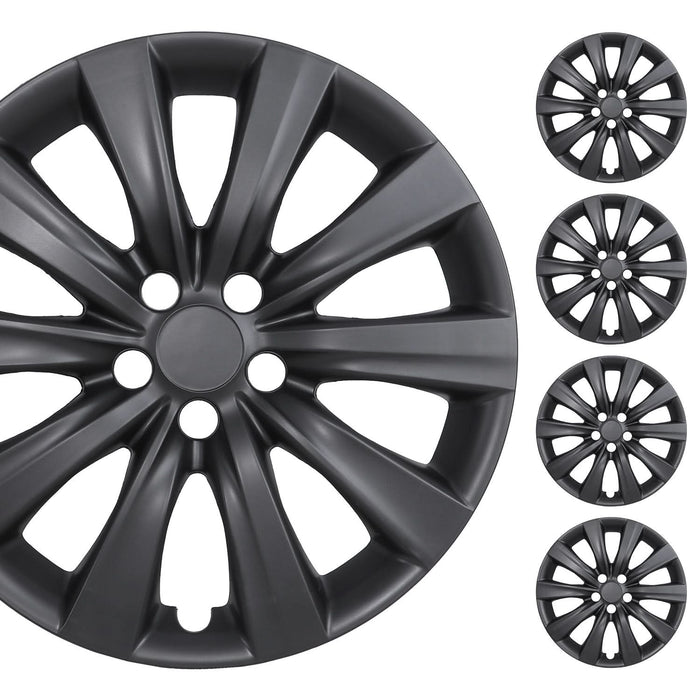 WOLFSTORM 4-Pack 16 Inch Wheel Rim Cover Hubcaps for 2009-2013 TOYOTA COROLLA