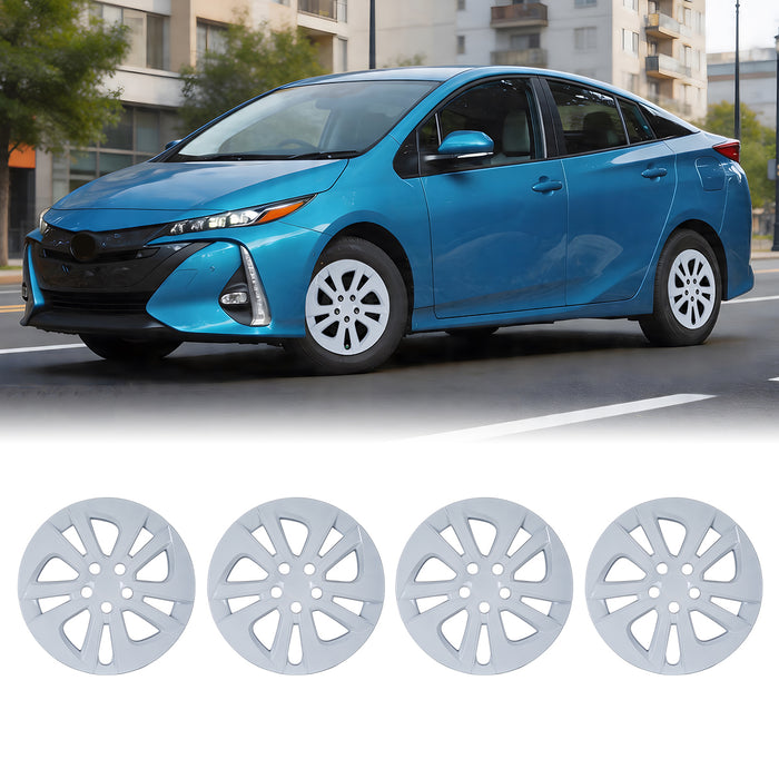 WOLFSTORM 15 Inch Hubcaps Wheel Cover Fit for 2016-2022 TOYOTA PRIUS/2017-2022 TOYOTA PRIUS PRIME/2020-2024 TOYOTA COROLLA HYBRID