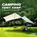 HAWKLEY Octagonal Canopy Camping Tent Tarps - WOLFSTORM