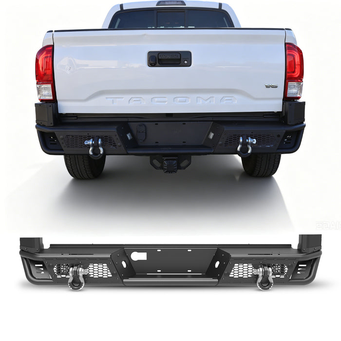WOLFSTORM Rear Bumper for 2016-2023 TOYOTA TACOMA
