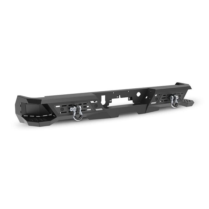 WOLFSTORM Rear Bumper for 2019-2025 GMC sierra 1500 & 2019-2025 Chevrolet Silverado 1500