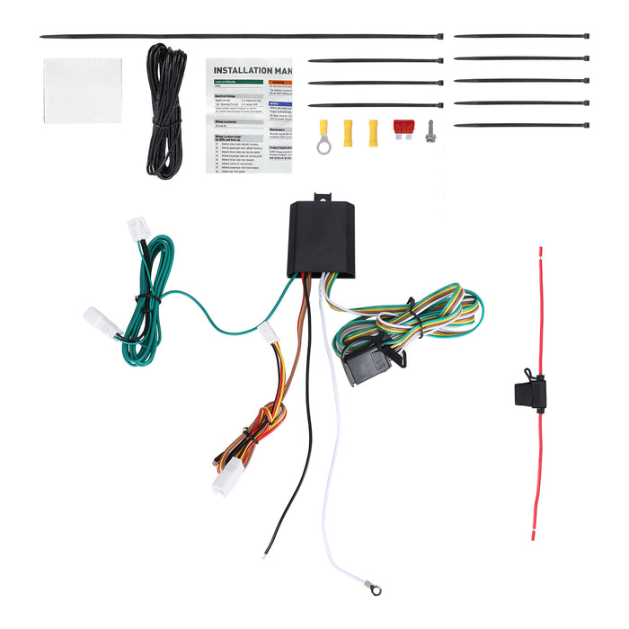4-Pin Trailer Wiring Harness, Fits for Toyota RAV4 & Mitsubishi Outlander From Wolfstorm