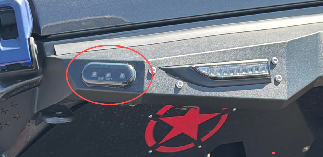 Replacement item：Driver side LED DRL for UJL01H102C-BX（Front）