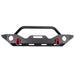 Front Bumper with D-Ring, Winch Plate & Fog Light Housing for Jeep Wrangler and Gladiator - WOLFSTORM 