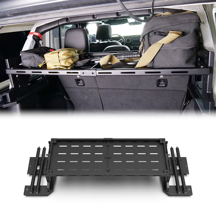 WOLFSTORM Cargo Rack Basket for 2018-2026 Jeep Wrangler JL 4-Door