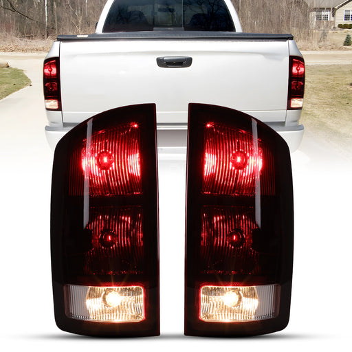 WOLFSTORM Tail Lights Assembly for 2002-2006 Dodge Ram 1500 2500 3500 - WOLFSTORM