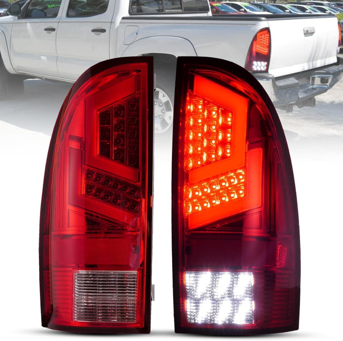 WOLFSTORM Tail Lights for 2005-2015 Toyota Tacoma Pickup Truck - WOLFSTORM 