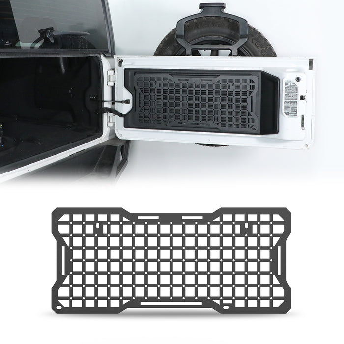 WOLFSTORM Tailgate Molle Panel for The 2018-2026 Jeep Wrangler JL