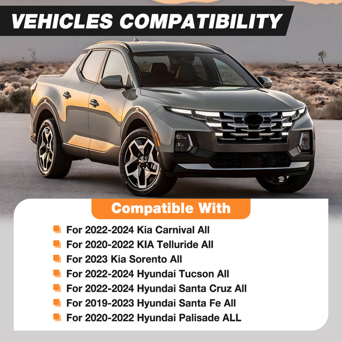 4-Pin Trailer Wiring Harness, Fits for KIA & Hyundai From Wolfstorm