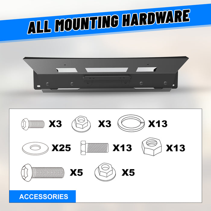 WOLFSTORM Pare-chocs avant pour camionnette tout-terrain Dodge RAM 1500 2013-2024