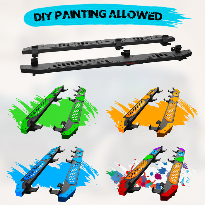 WOLFSTORM Side Steps for 2021-2025 Ford Bronco (4 Doors ONLY)