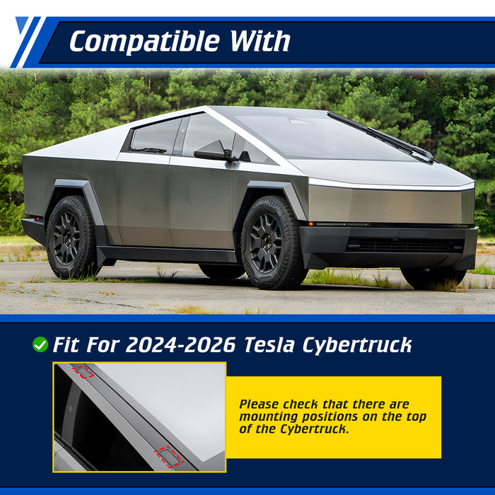 Heavy Duty Rack Roll Bar Fit for 2024-2026 Tesla Cybertruck From WOLFSTORM