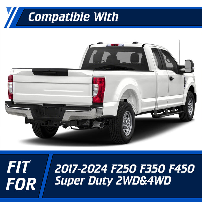 WOLFSTORM Rear Bumper for 2017-2026 Ford F250/F350, a set of 4 Inch LED Lights