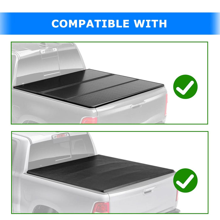 Universal Truck Bed Cross Bar for Full-Size and Mid-Size Trucks, Heavy-Duty Adjustable Cargo Support, Mounted on Inner Side of Truck Bed, Sold as Single Bar (Minimum 2 Bars Required for Use)